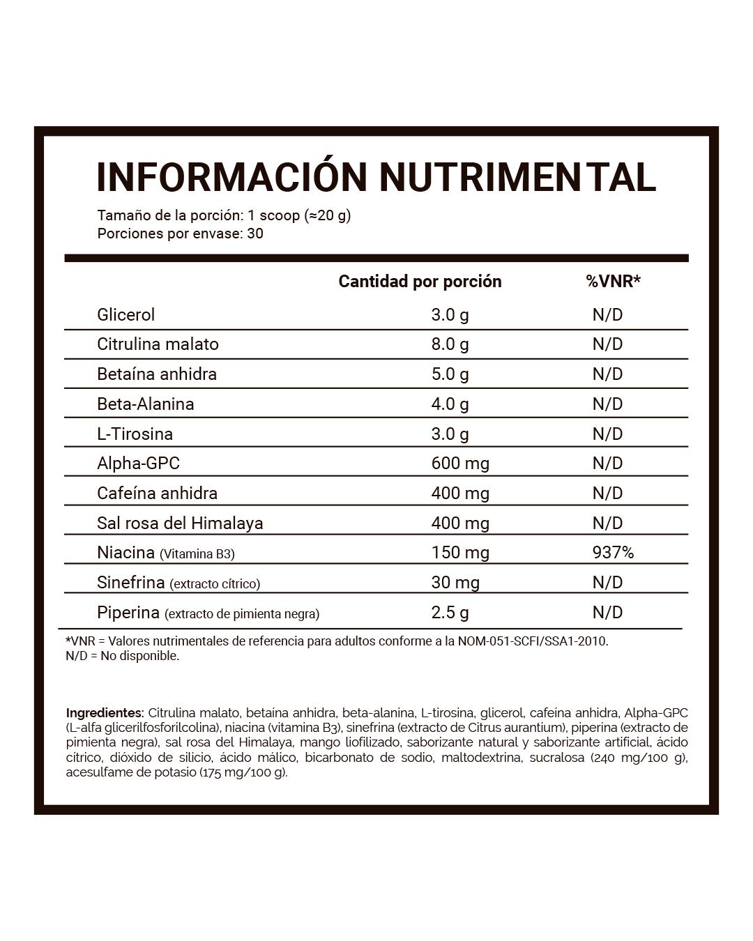 Fang | Pre-Entreno Extremo