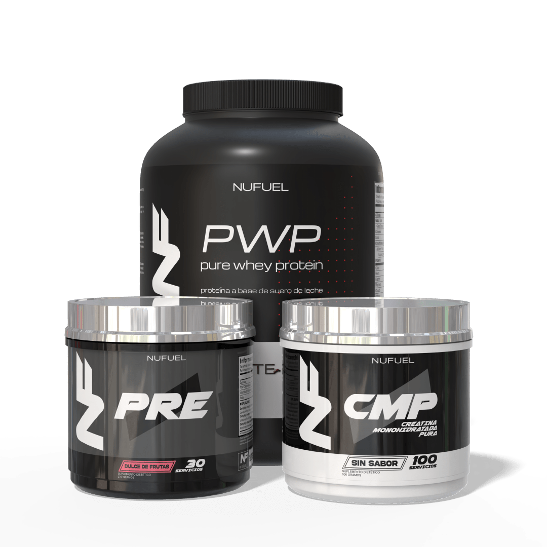 TriBoost Performance Pack - Proteína, Creatina & Pre-entreno 